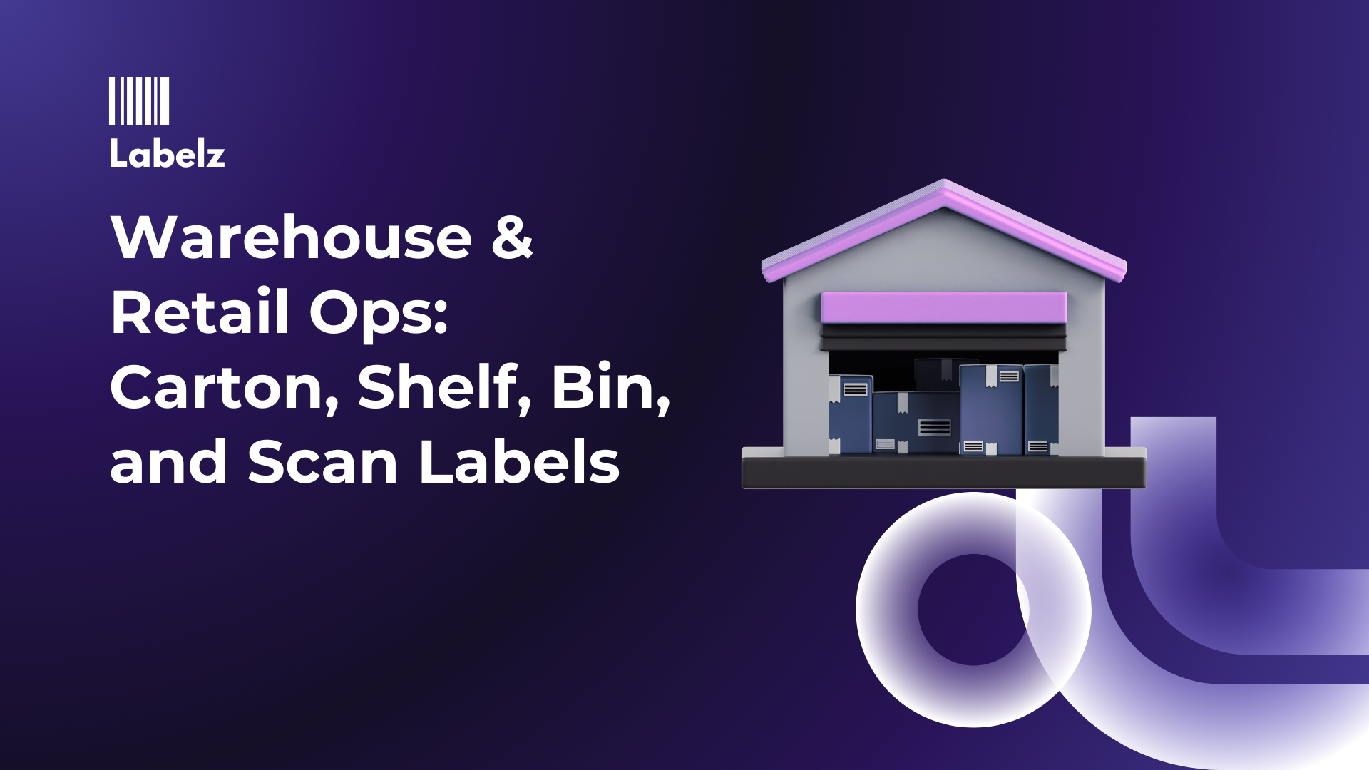 Warehouse & Retail Ops: Carton, Shelf, Bin, and Scan Labels